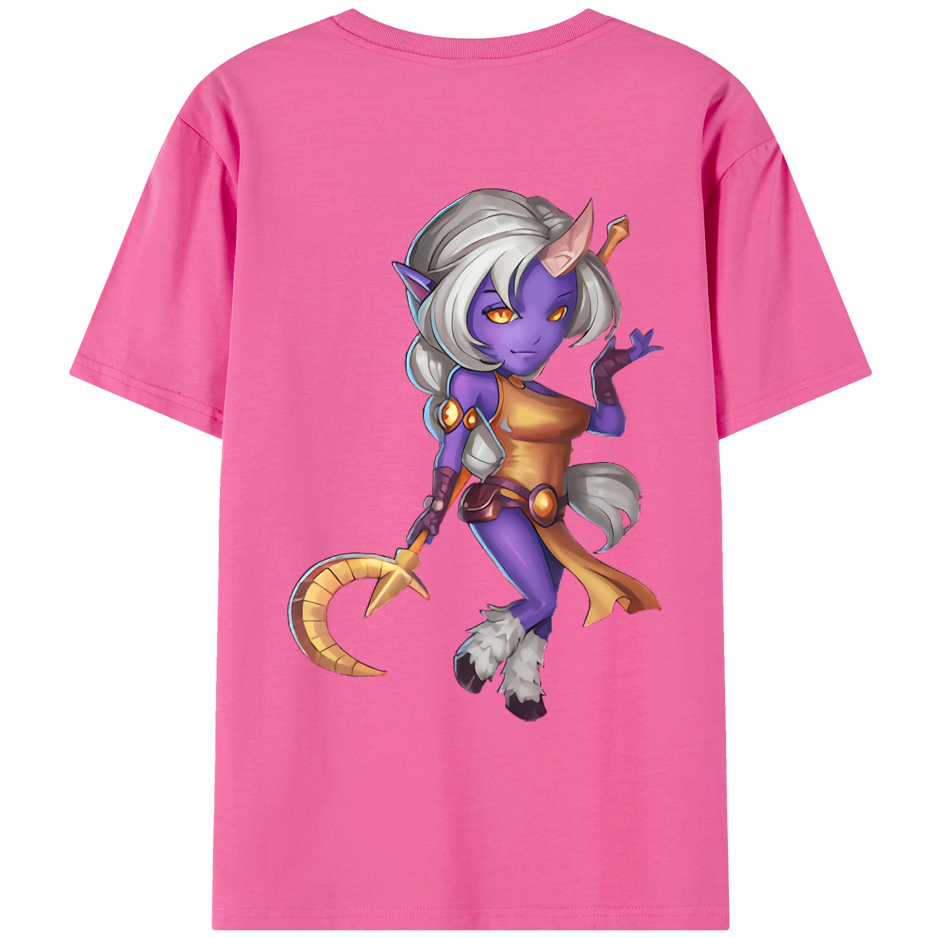 リーグ・オブ・レジェンド League of Legends LOL レディース半袖Tシャツ(バックプリント)